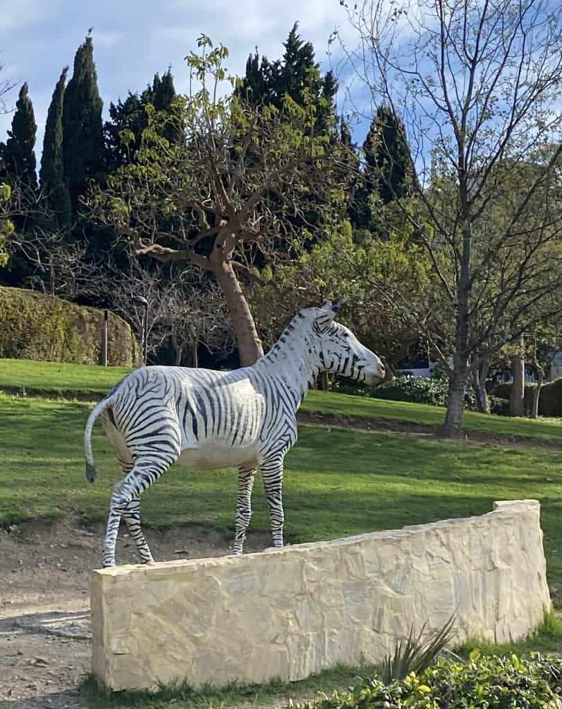 zebra-statue-paloma-park-benalmadena-spain